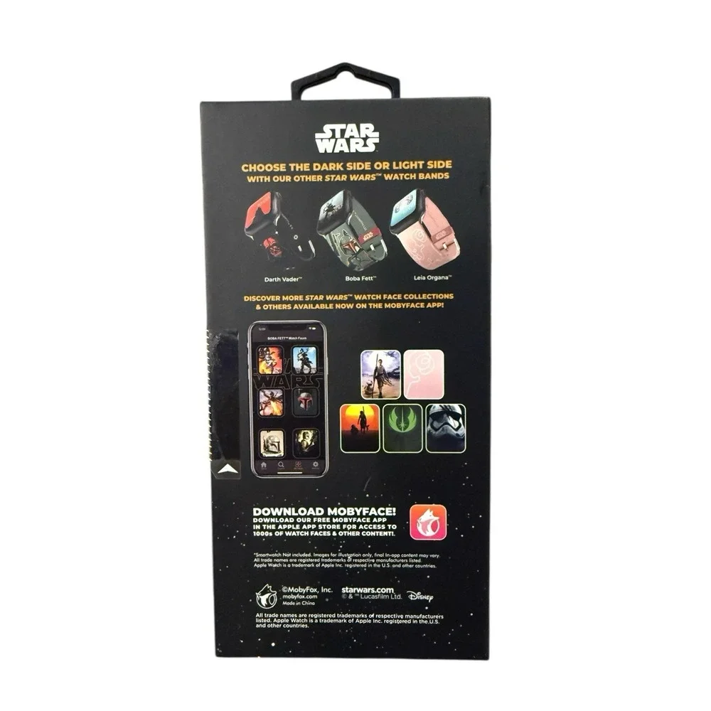 MobyFox Star Wars Galactic Apple Silicone Watch‎ Band 38, 40, 41, 42, 44, 45MM